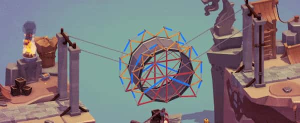 桥梁建筑师3 Poly Bridge3 中文版背景